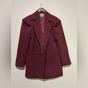 Worthington Women's Deep Red Blazer